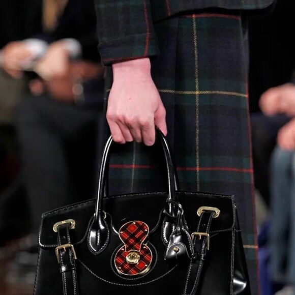 Ralph Lauren * Fall 2012 Runway Collection Stewart Tartan Plaid Diane Blazer - Picture 14 of 16